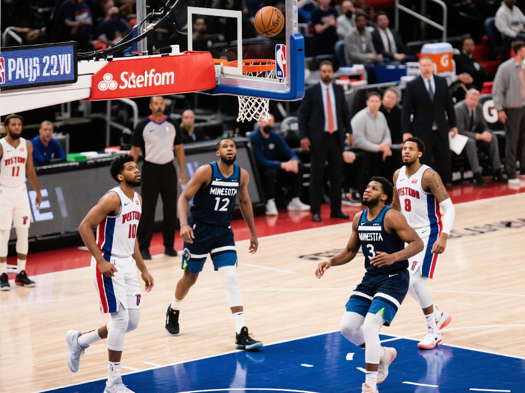 爱德华兹25+6力挽狂澜,森林狼逆转活塞,7人因冲突被逐 尽管上半场森林狼一度落后多达12分,但他