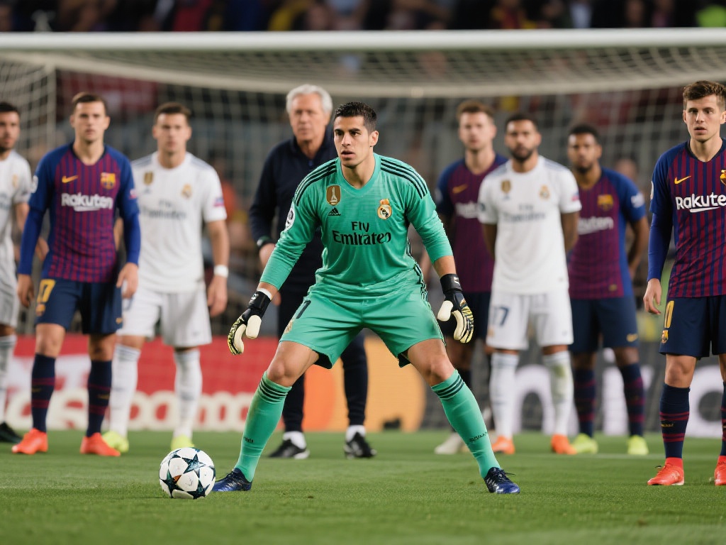 国家德比献礼!33岁库尔图瓦生日夜首发,裤袜表现值得期待! 从战术角度来看,皇马主帅安切洛蒂对后防线