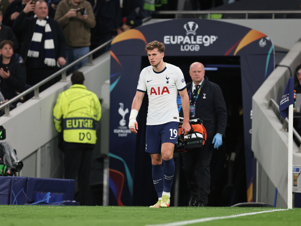 库卢第19分钟伤退,欧联杯决赛出战成疑? 在足球赛场上,伤病总是球员和球迷最不愿面