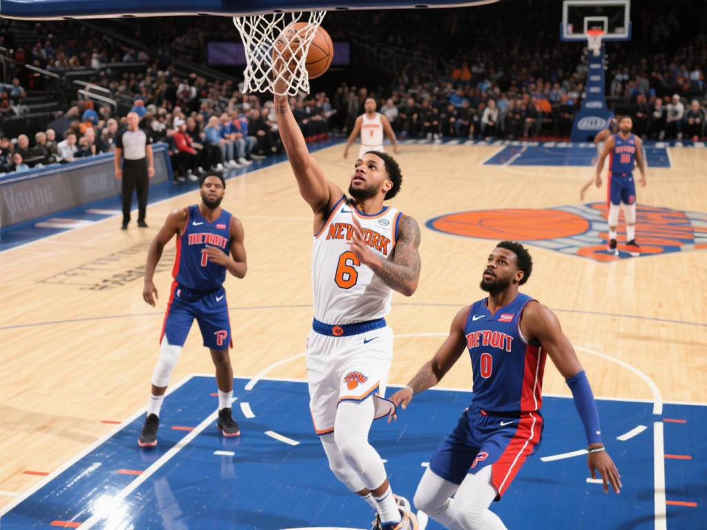 虽然布伦森的个人表现抢眼，但尼克斯的胜利