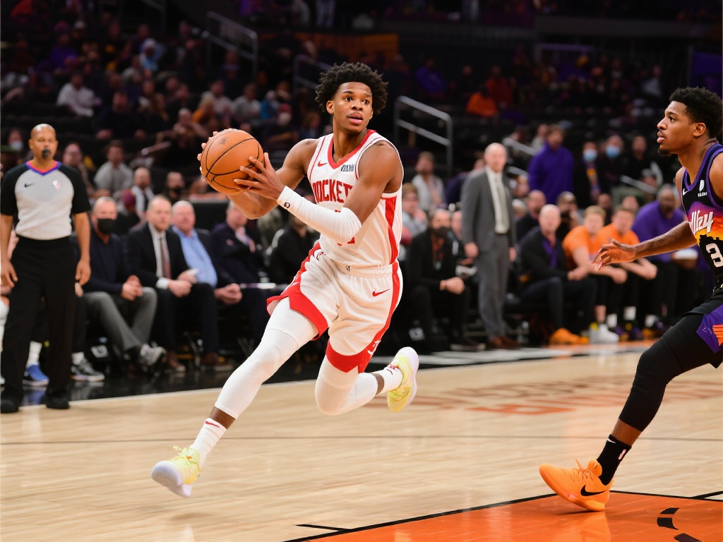 杰伦格林轰33分杜兰特伤退 火箭大胜三杀太阳 作为一名年轻的新星,杰伦·格林本场比赛再