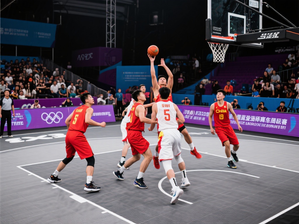 中国三人男篮勇夺亚洲杯银牌 相比传统的五人制篮球,三人篮球以其快节奏