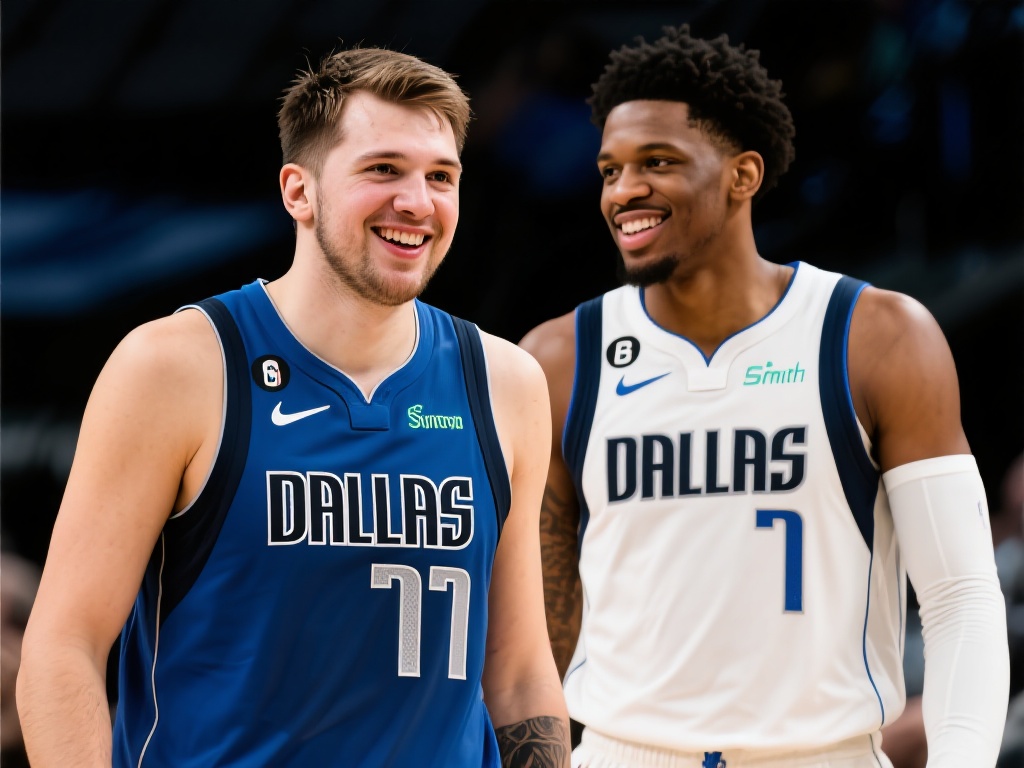 东契奇赞赏芬尼-史密斯球风,期待再度联手 目前,关于东契奇与芬尼-史密斯重聚的讨论